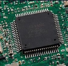 Placa eletrônica com componente BGA