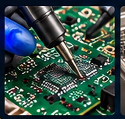 Ilustração de Reparo de trilhas de PCI